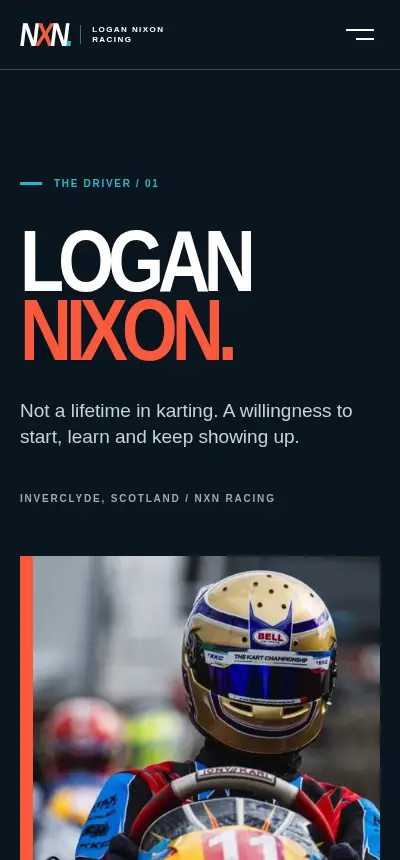 NXN Racing — Driver / mobile